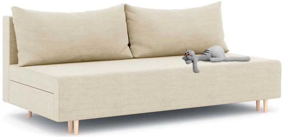 Прямой диван Смайл без локтей Дизайн 17