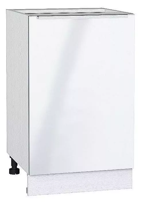 Шкаф нижний с 1-ой дверцей Фьюжн 500 Angel/Белый