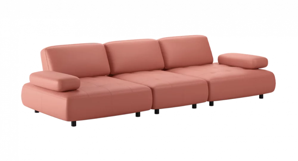 Прямой диван Rizvan (Сканди) экокожа дизайн 3
