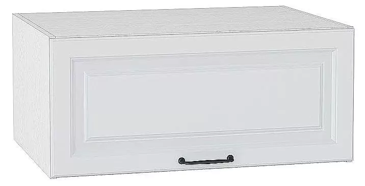 Шкаф верхний горизонтальный с увеличенной глубиной Ницца 800 Blanco/Белый