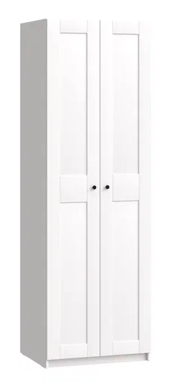 Шкаф Макс 2-х дверный с платяной штангой дизайн 1