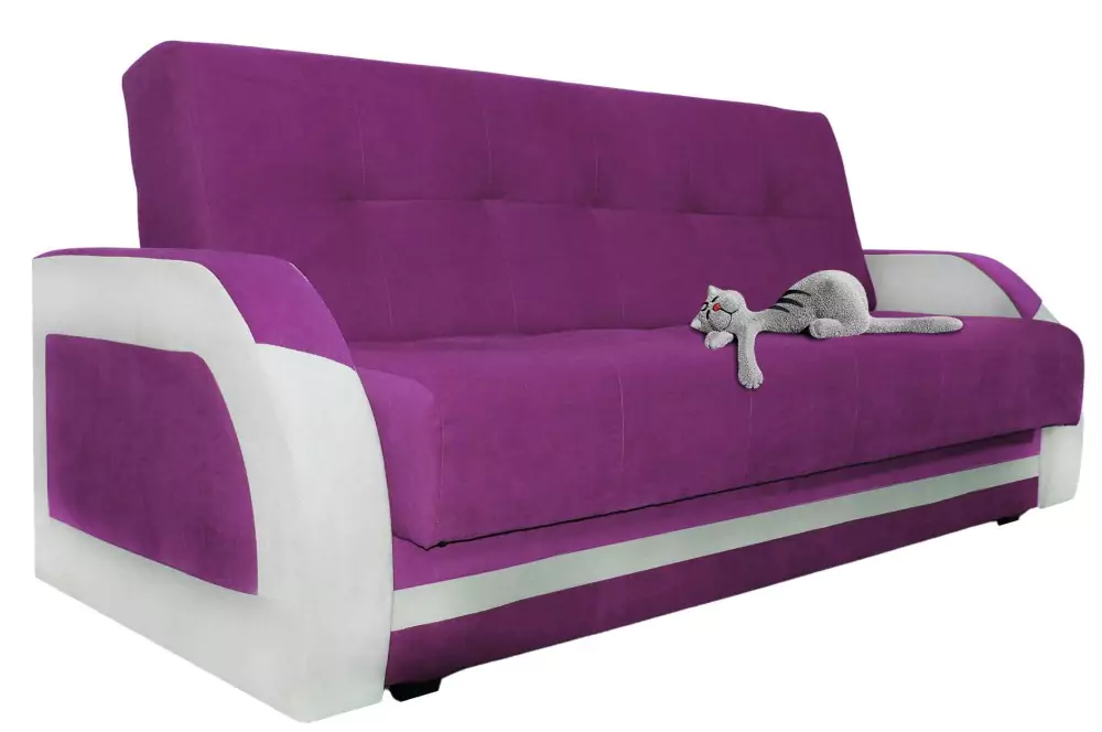 Диван-кровать Феникс фиолетовый