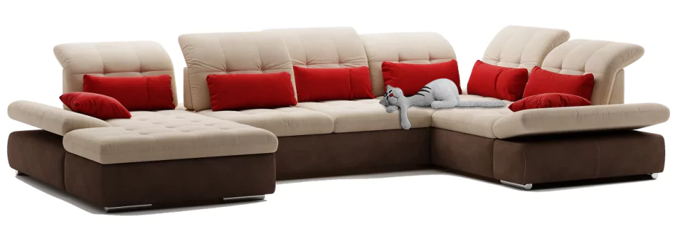 Угловой диван-кровать Лофт дизайн 4