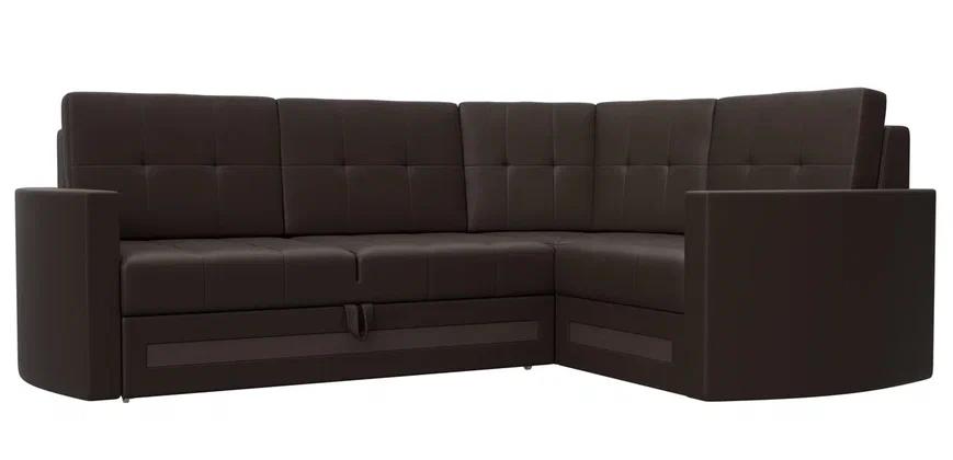 Угловой диван Белла дизайн 5 экокожа