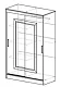 ф231 Шкаф-купе Элегант 5 дизайн 2