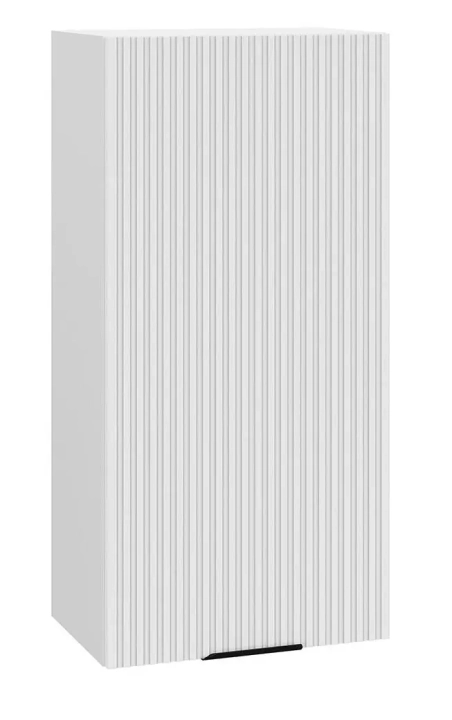 Шкаф верхний (премьер) ШВ 450Н Норд Line (софт пломбир), Белый