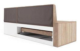 Диван угловой кухонный Таллин Дельфин Бежевый