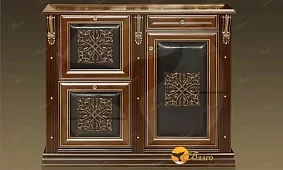 Обувница Благо Коричневый