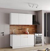 Кухня Мирра 1.5 м Белый