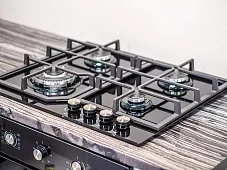 Газовая варочная поверхность GVG 640-1 BL Черный 