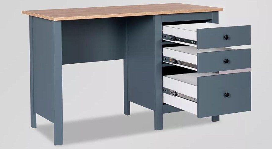 Стол письменный САГА, Синий