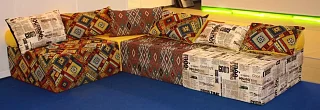 Угловой диван Маракеш Без механизма Коричневый 