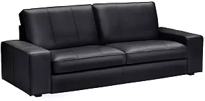 Кожаный диван 2хместный Кивик (Kivik) Без механизма 