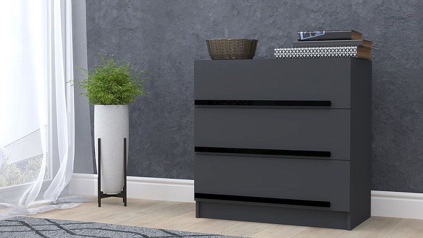 Комод Бастион № 1, Серый