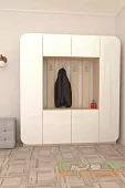 Прихожая Мебелеф-3 Белый