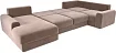 Модульный диван Ариети П-образный, Бежевый
