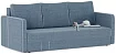 Прямой диван Слим, Синий