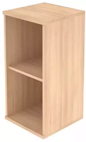 Стеллаж низкий узкий Стайл, Бежевый