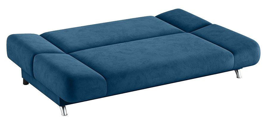 Прямой диван Лодочка, Синий