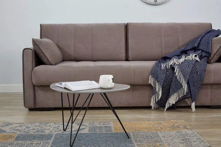Прямой диван Риммини, Коричневый {3283717} – купить в Твери за 45190 руб винтернет-магазине Divano.ru
