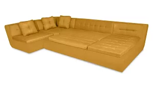 Модульный диван Кормакоф (Лагуна) Дельфин Желтый 