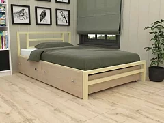 Односпальная кровать Титан 120 (с ящиком)