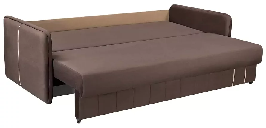 Прямой диван Некст Слим, Коричневый