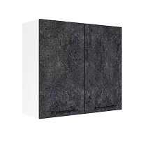 Шкаф верхний ШВ 800 Нувель (бетон черный) 