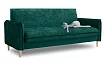 Прямой диван Дана, Зеленый