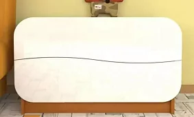 Комод Мебелеф-22 Белый 