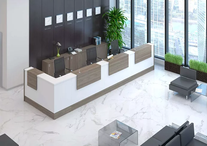 Ресепшн Стайл, Белый