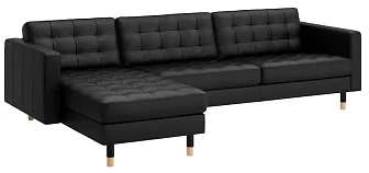 Угловой диван с оттоманкой Морабо (Morabo) Без механизма 