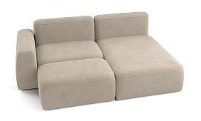 Модульный диван Маттео Без механизма Бежевый