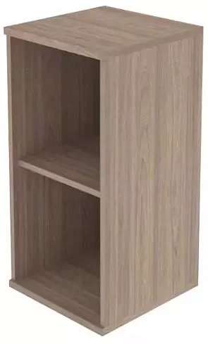 Стеллаж низкий узкий Стайл, Бежевый