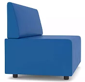 Прямой диван Поло (Нимбус) Без механизма Синий