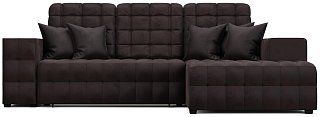 Угловой диван Мадрид Еврокнижка Коричневый 