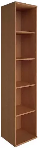 Стеллаж высокий узкий Рива С, Белый