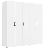 Шкаф Квадро 5-ти ств 2500 Белый