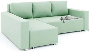 Диван угловой Марко Еврокнижка Зеленый