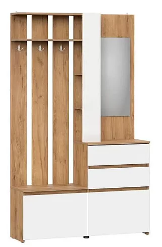 Вешалка с зеркалом Некст 1