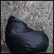 Кресло-мешок Фьюжн Черное, Черный
