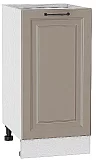 Шкаф нижний с 1-ой дверцей Ницца 400 Omnia/Белый