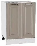 Шкаф нижний с 2-мя дверцами Ницца 600 Omnia/Белый
