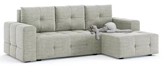 Угловой диван Прадо Еврокнижка Серый